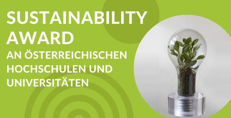 Sustainability Award 2024 - Ausschreibung