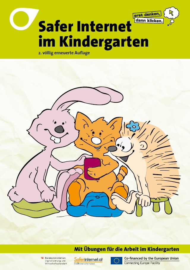 Broschüre Safer Internet im Kindergarten - Cover